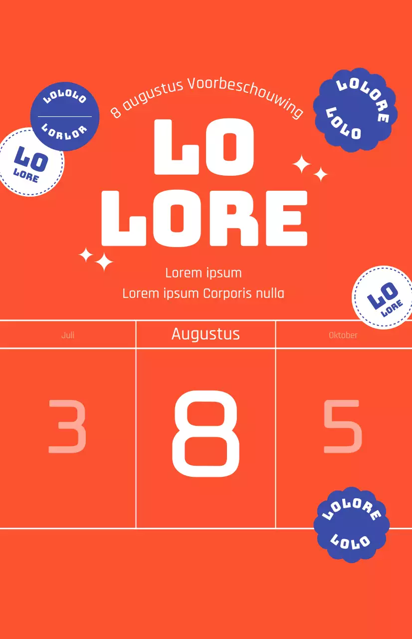 Kortingsacties met een vette rode achtergrond