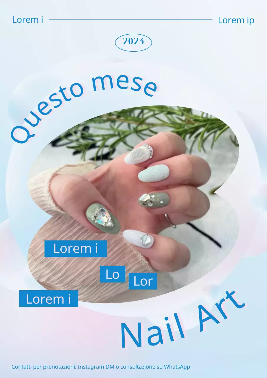 Un poster promozionale del chiodo del mese