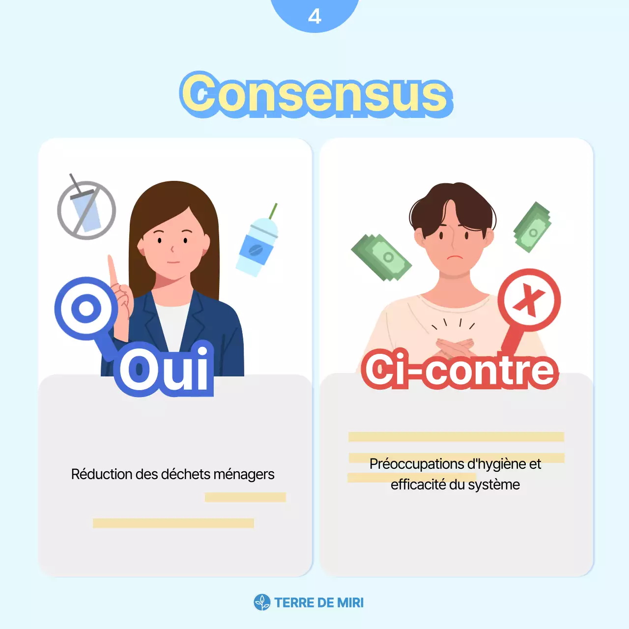 Gobelets jetables simples en bleu clair et jaune vifFourni par CardNews