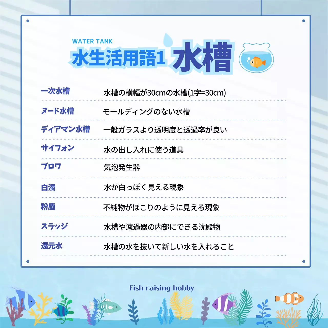 水色 かわいい 水族館 ポスター Instagram カルーセル