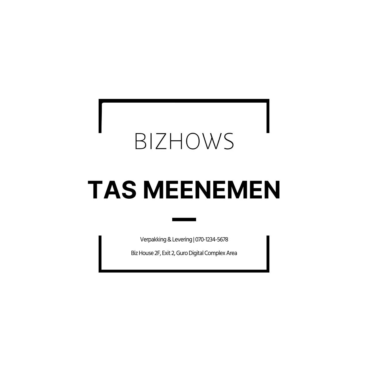 Plastic zakken voor afhaalmaaltijden