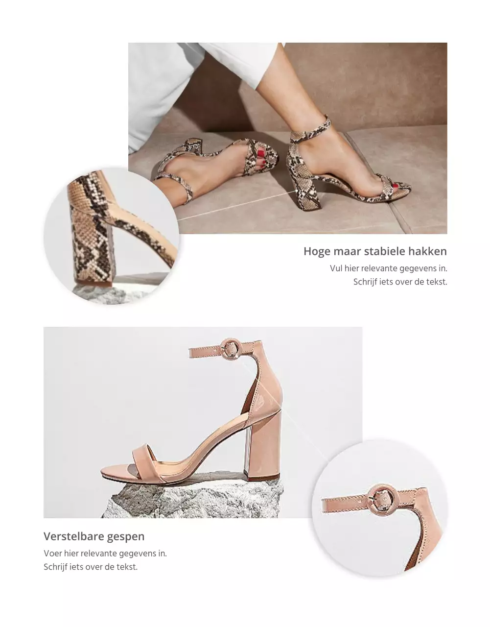 Pagina met verbale details