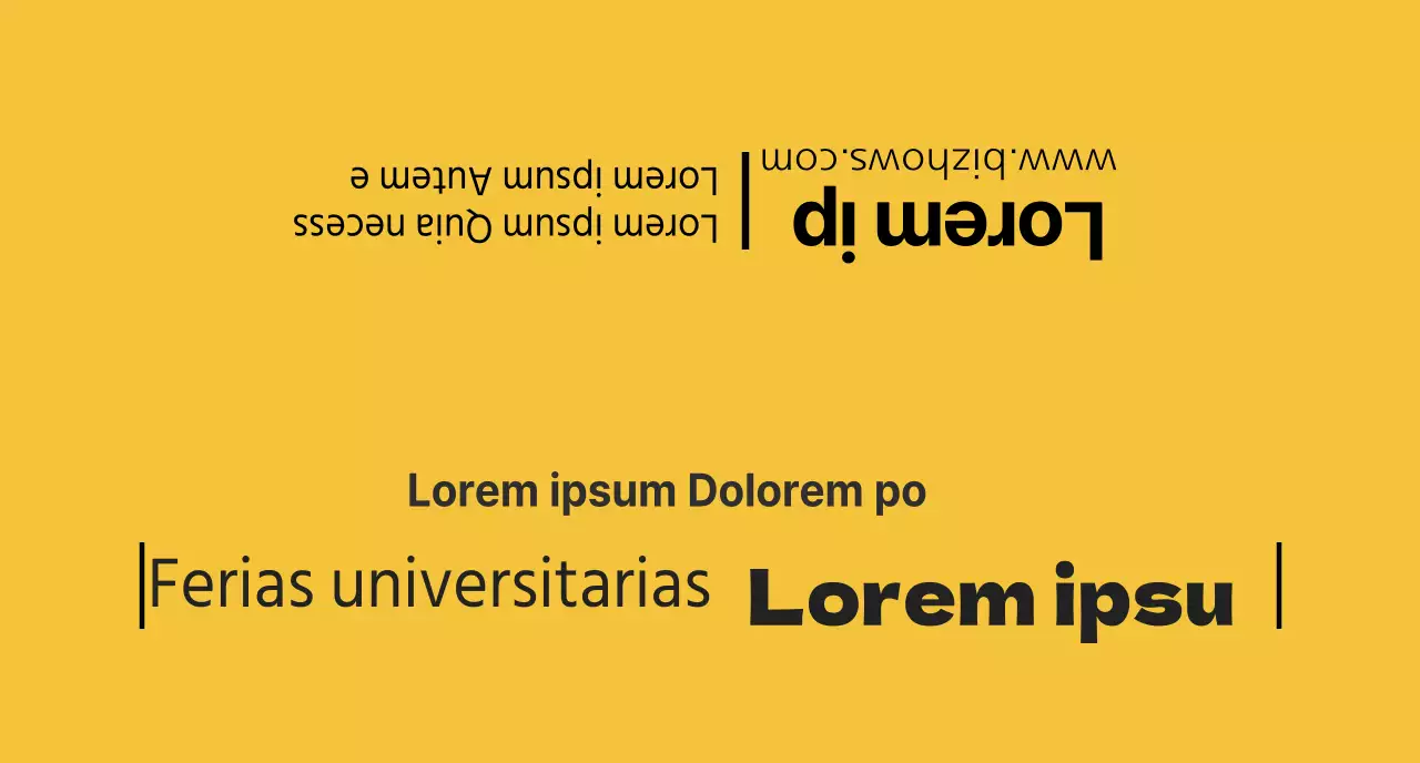 Sesión informativa universitaria amarilla y negra escuela