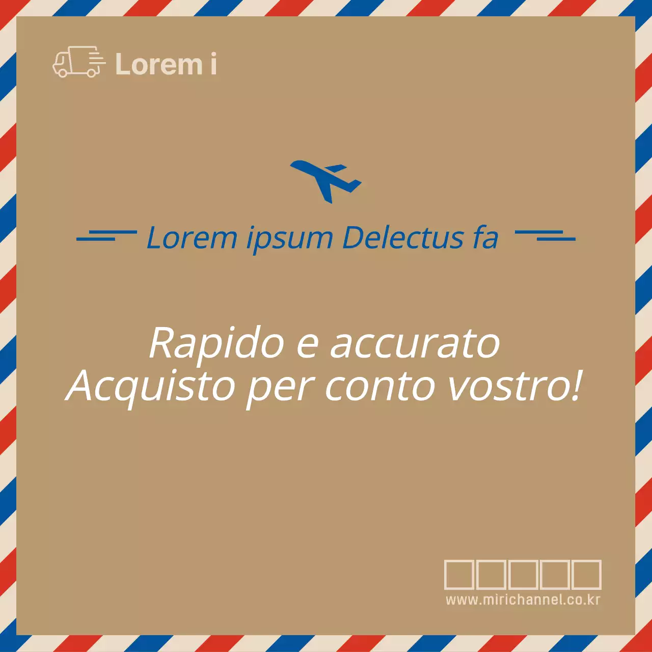 Promuovere temi postali internazionali