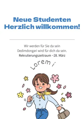Anwerbung neuer Studenten