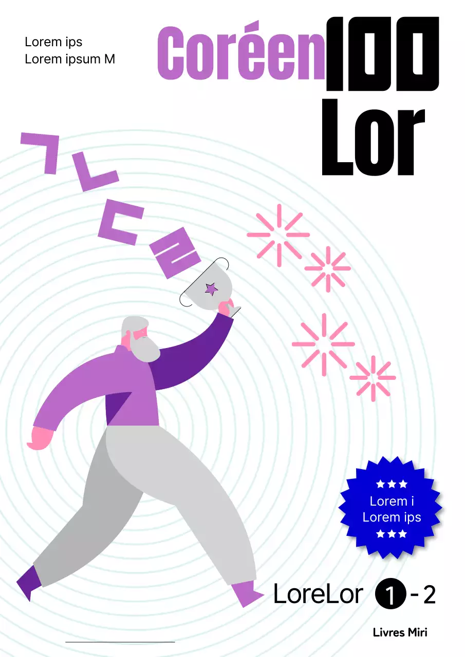 œil de bœuf de couleur violetteOEil de bœufConcept de cible Langue secondaireTrouble