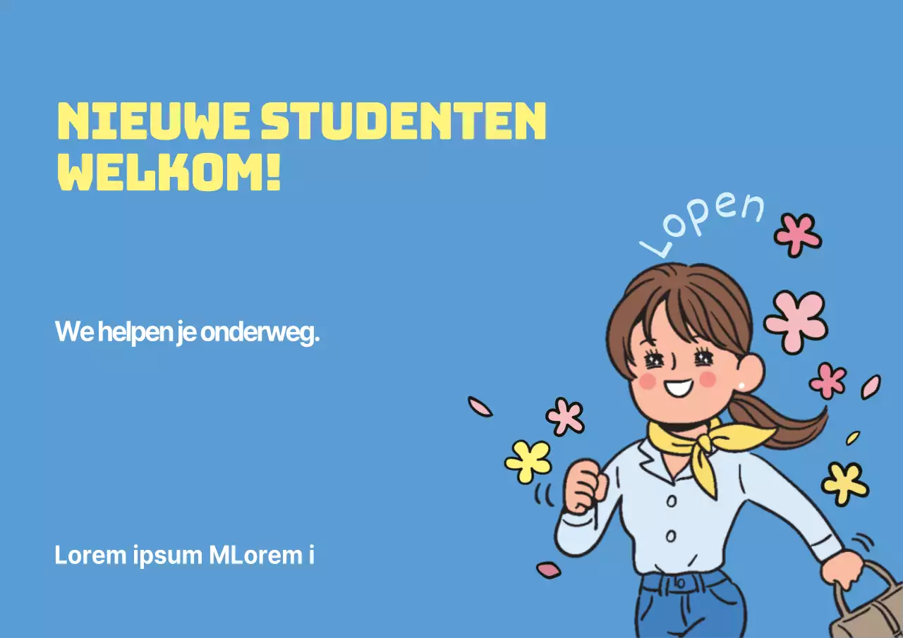 Werven van nieuwe studenten