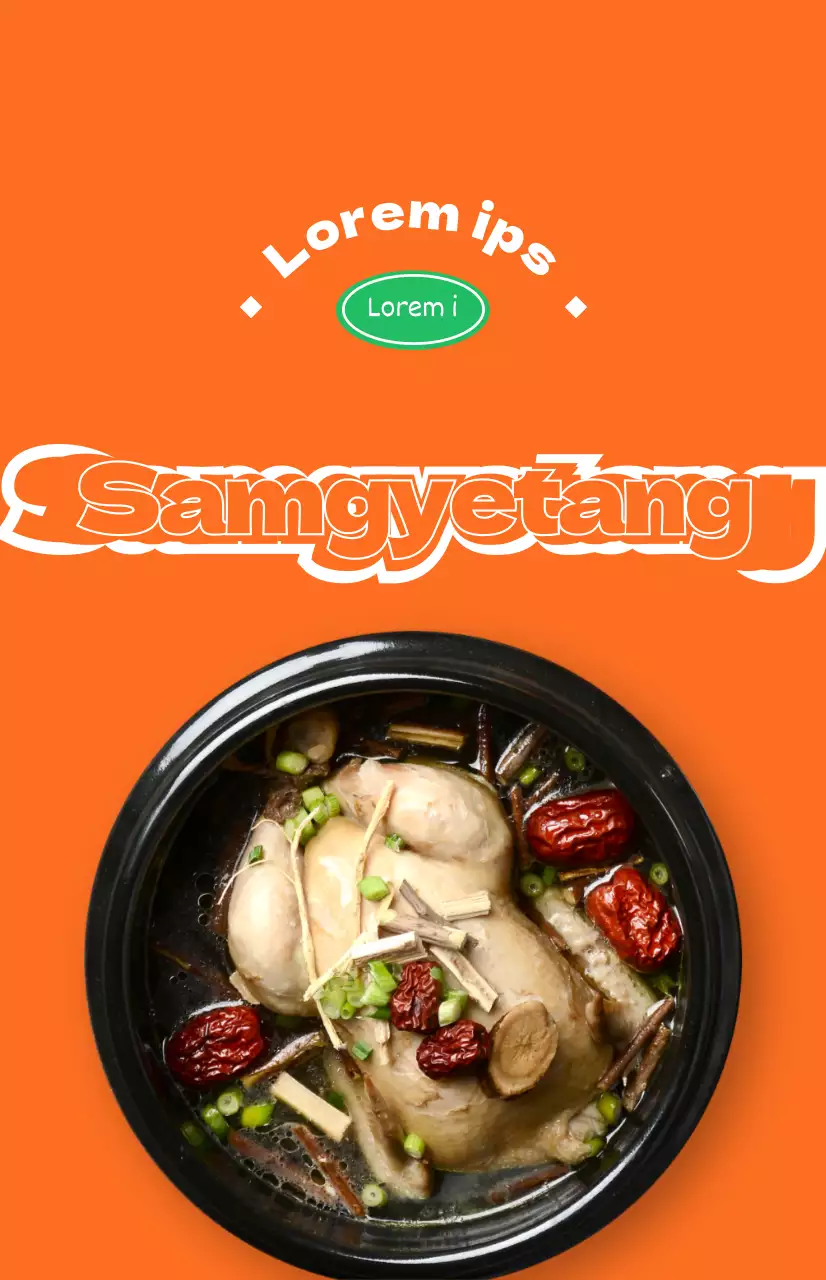 Restaurantwerbung mit bunten Fotos von verschiedenen Sommergerichten