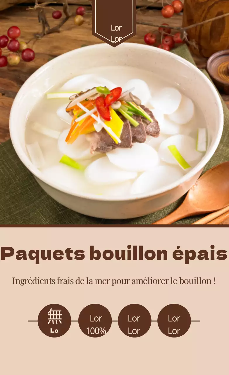 Autocollant vertical_Pack de viande