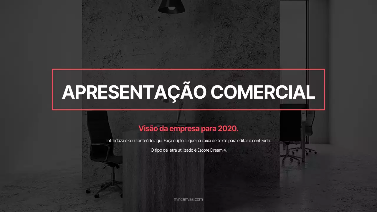 Apresentações comerciais