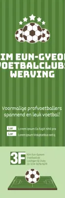 Leden werven voor een voetbalclub