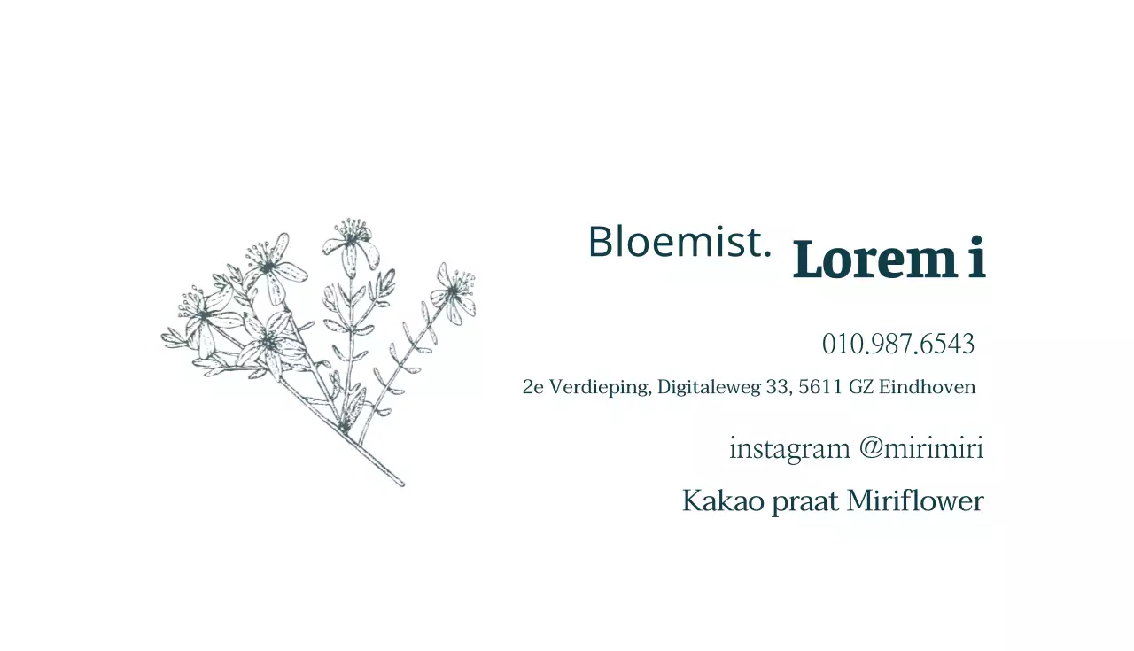 Bloemist