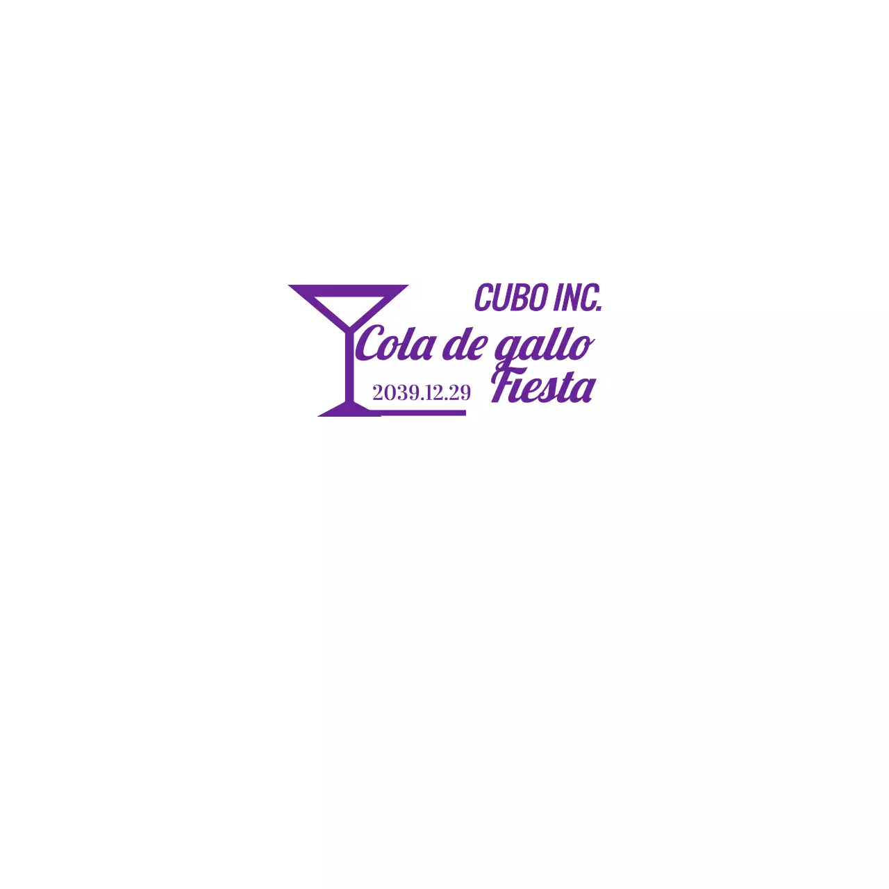 Fiesta del Cóctel 냅킨