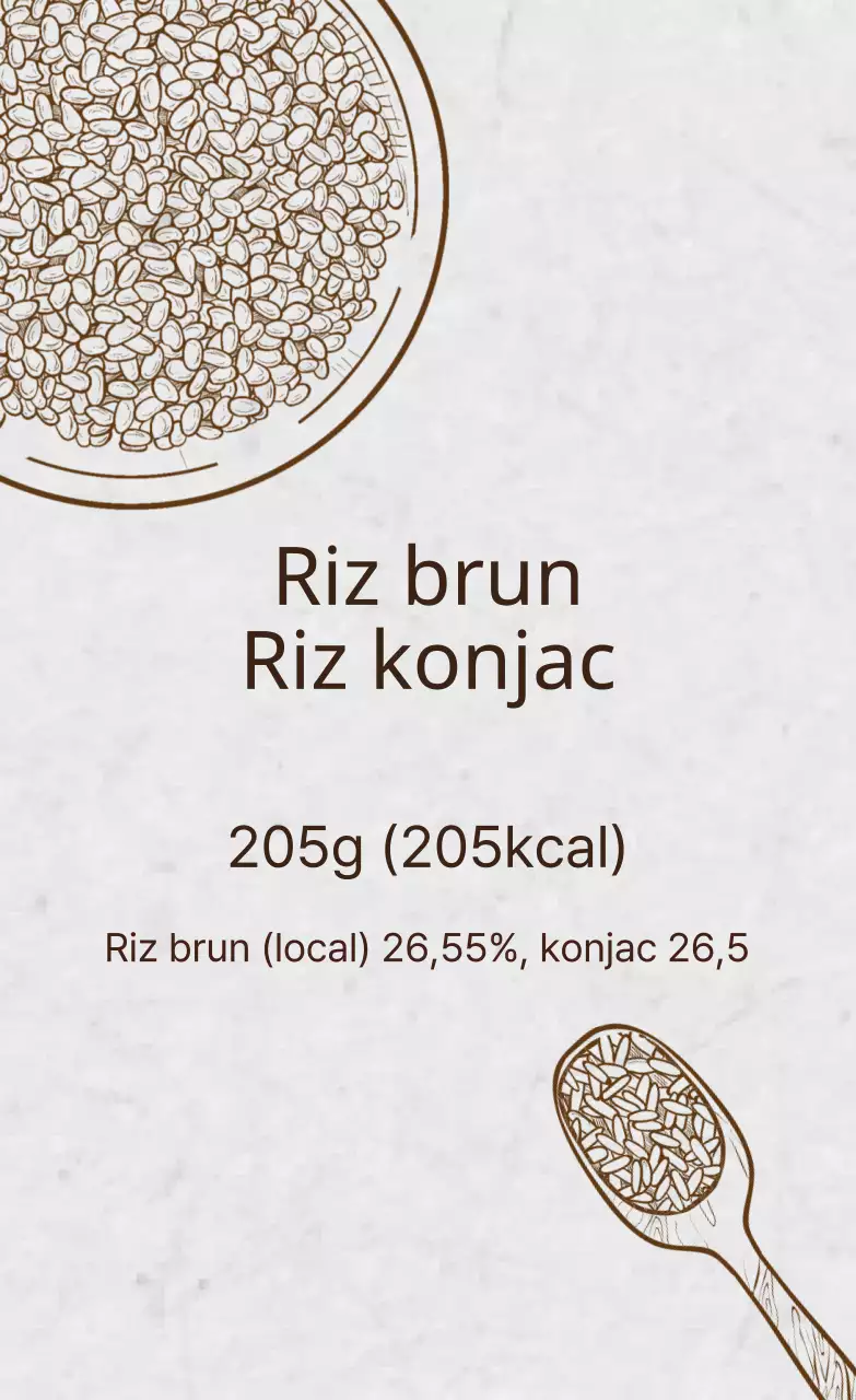 Brown Grey Illustrated Diet Lunch Box Labels (étiquettes illustrées pour boîtes à lunch)