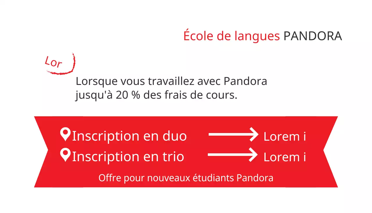 École de langues PANDORA
