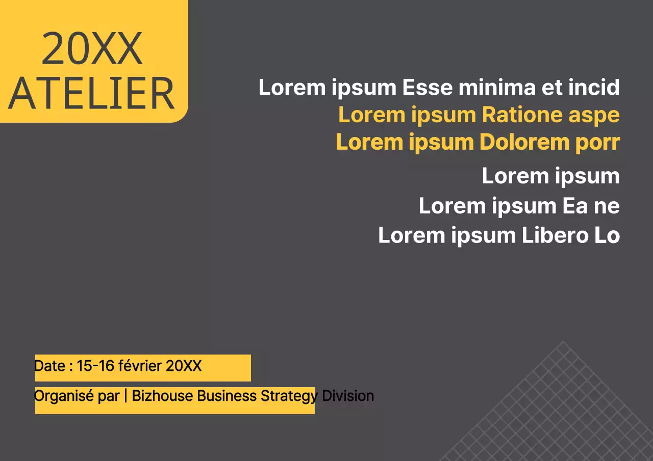 Ateliers du premier semestre