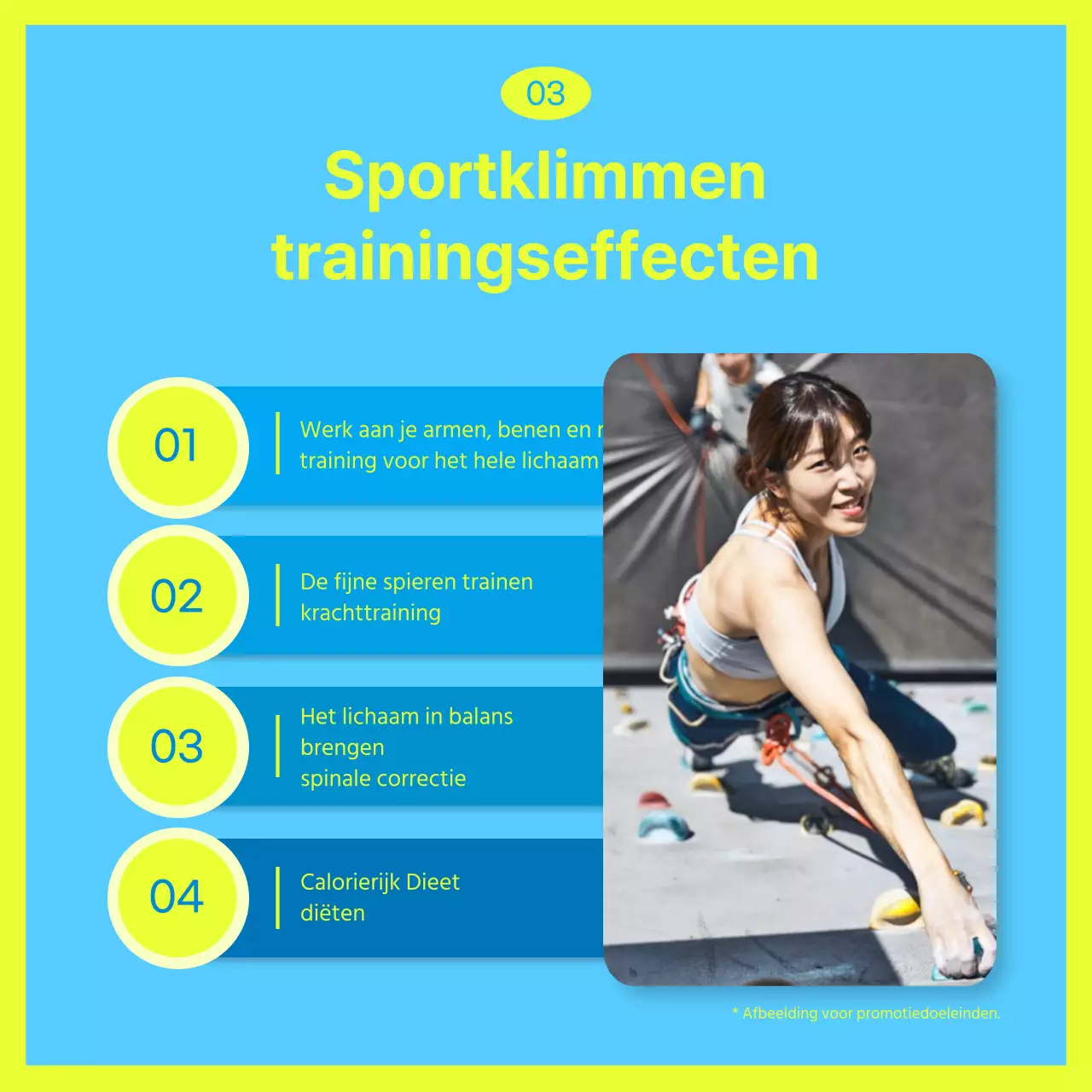 Een vleugje limoen in het blauw - KlimkaartNieuws