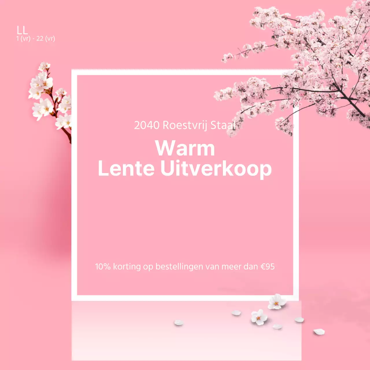 Voorjaarsuitverkoop