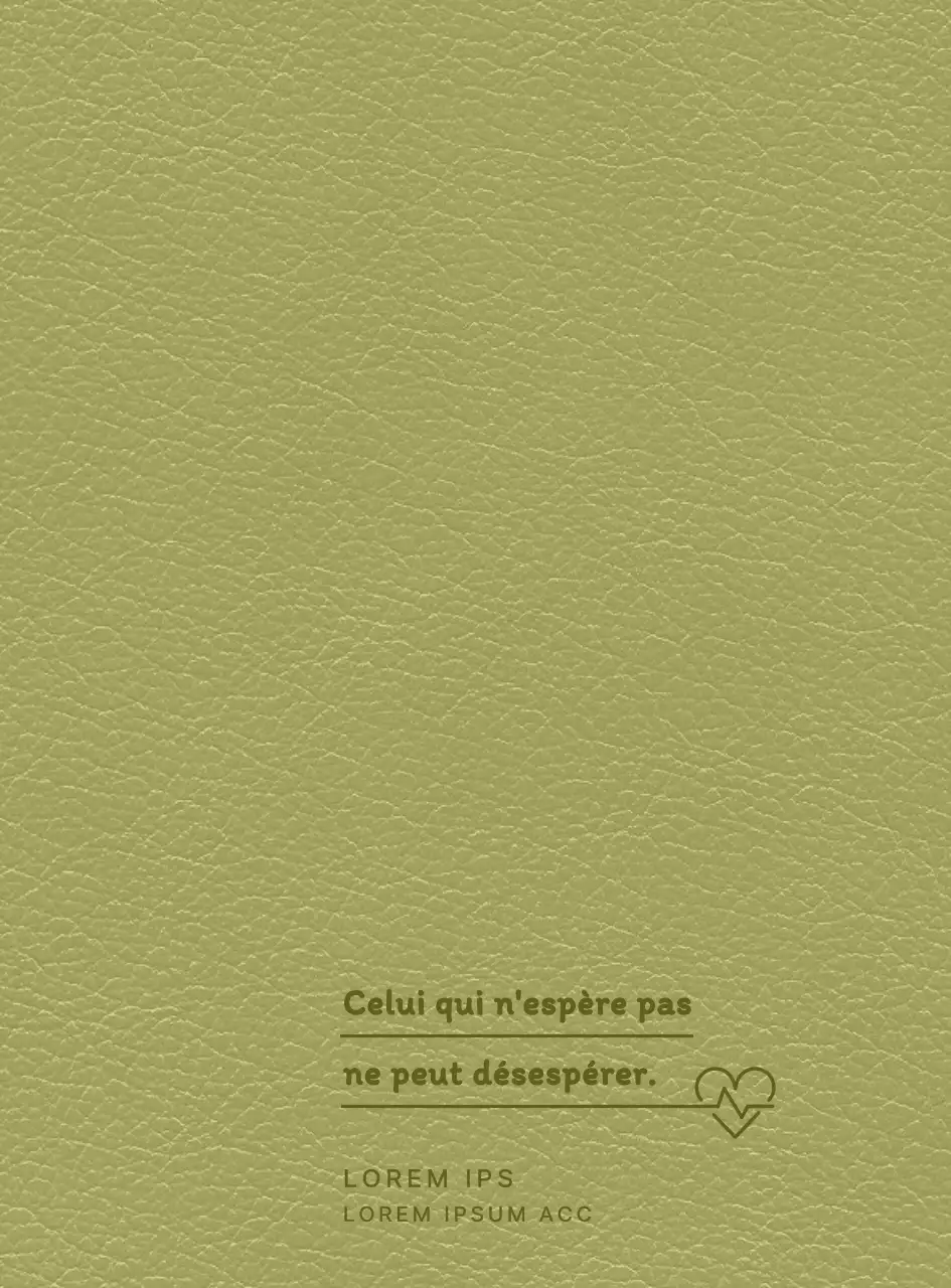 Couverture de l'agenda du donneur de sang avec une citation