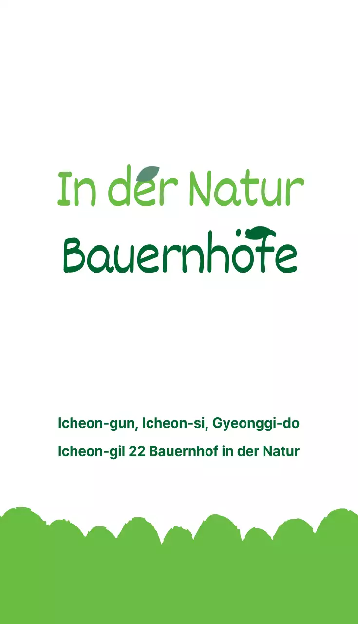 Natürliche Bauernhöfe