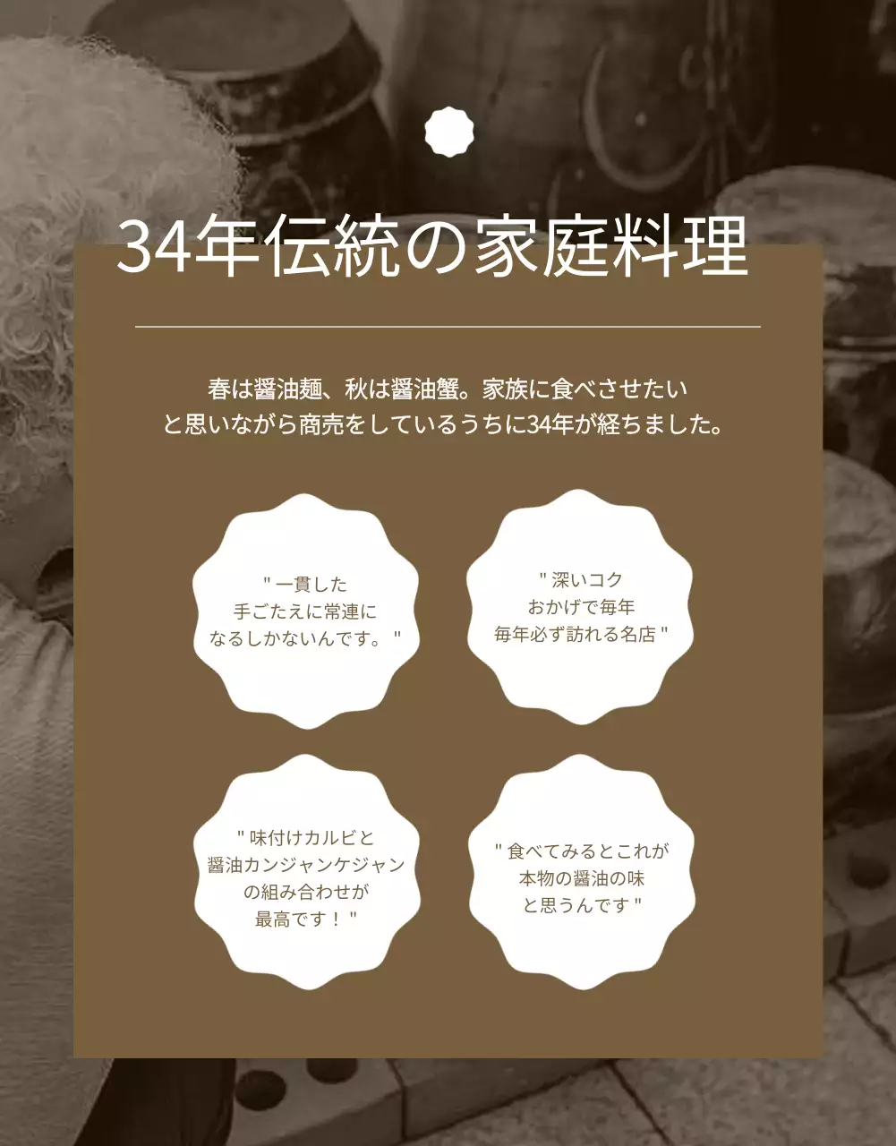 黒 上品 醤油 メニュー 詳細ページ