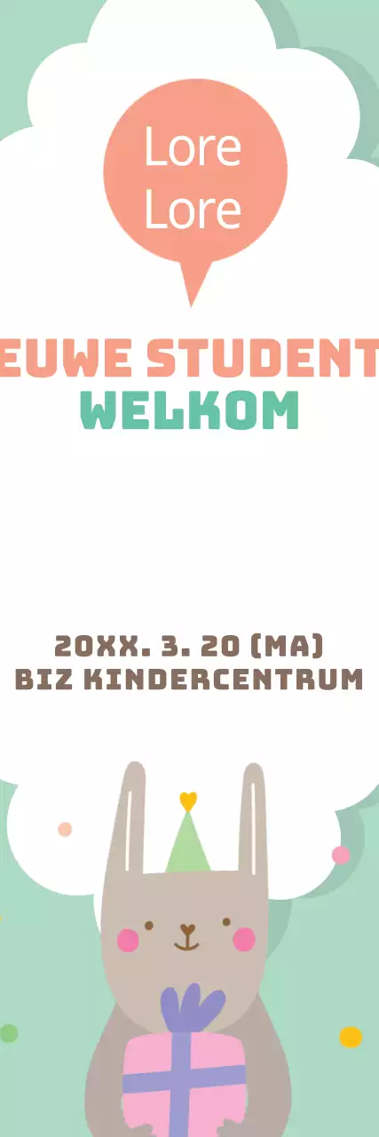 Welkom voor nieuwe studenten