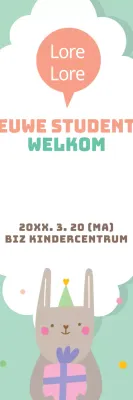 Welkom voor nieuwe studenten