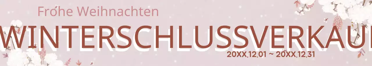 Großer Winterschlussverkauf