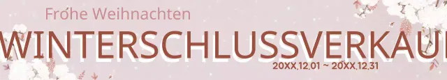 Großer Winterschlussverkauf