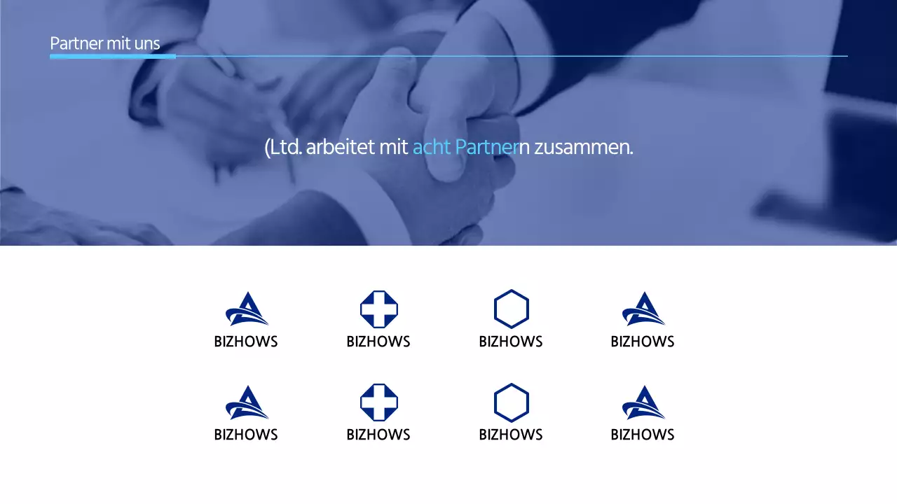 Minimalistischer Firmenbrief