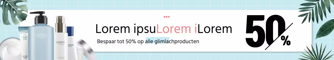 Grote uitverkoop van cosmetica