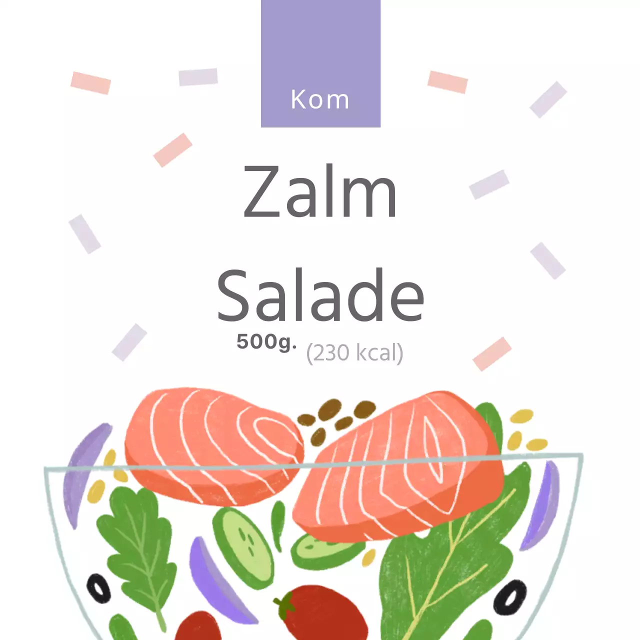 Zalm salade