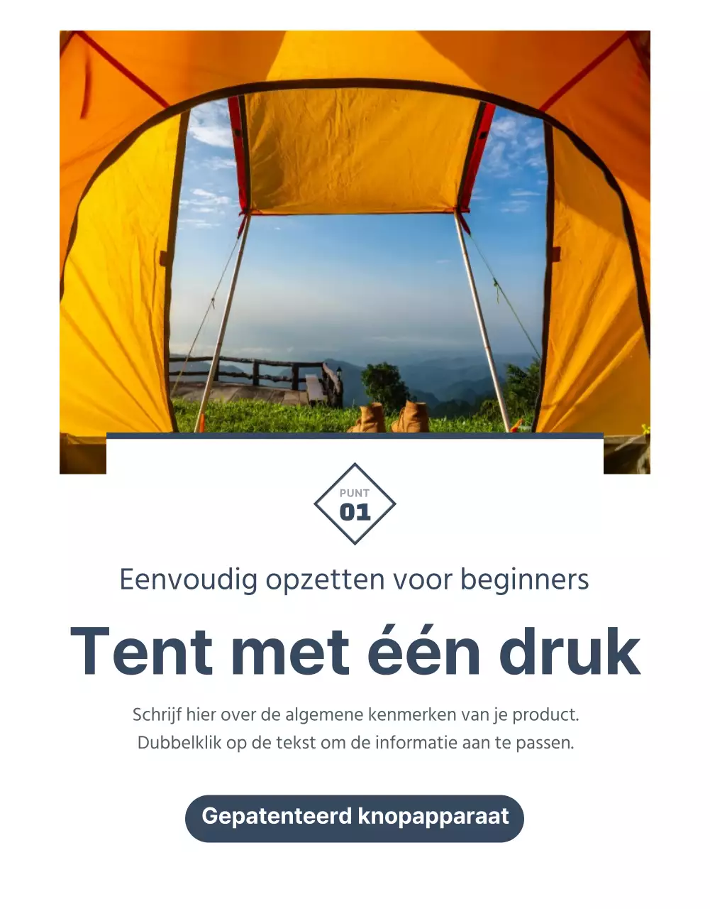 Verkoop kampeerspullen