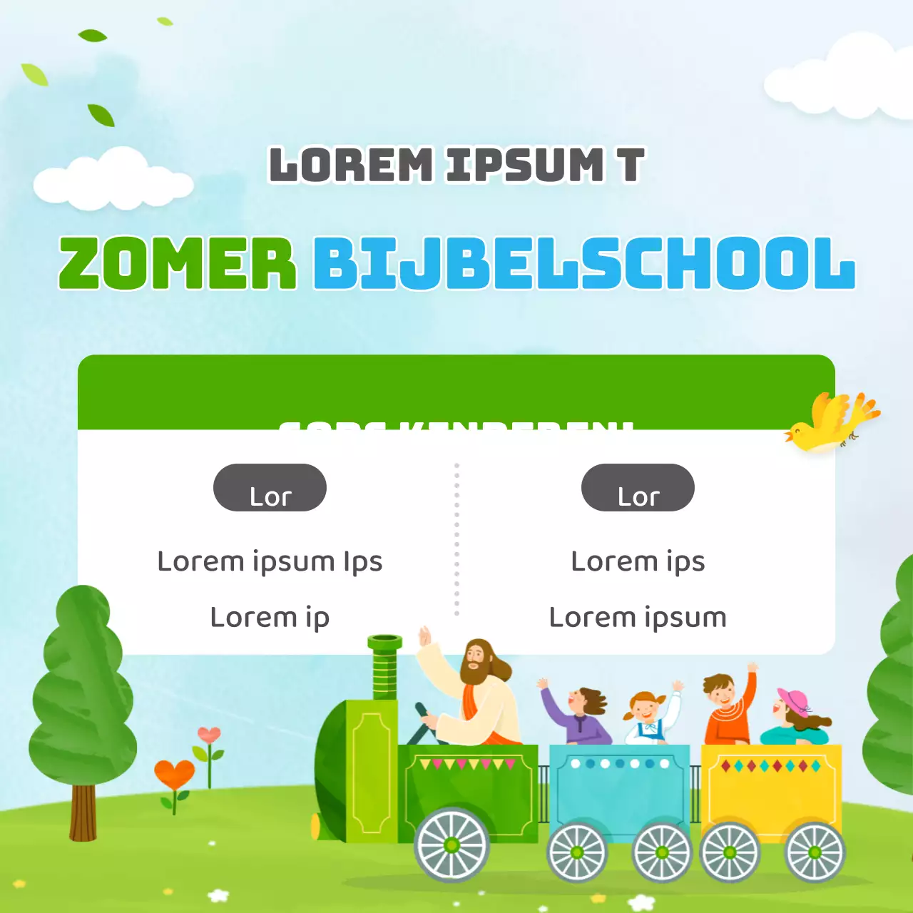 Zomer Bijbelschool
