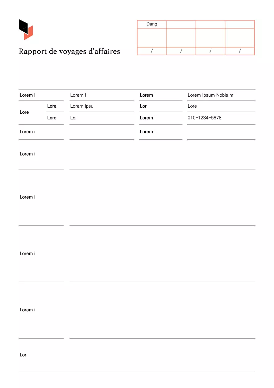 Rapport de voyage épuré en blanc et beige