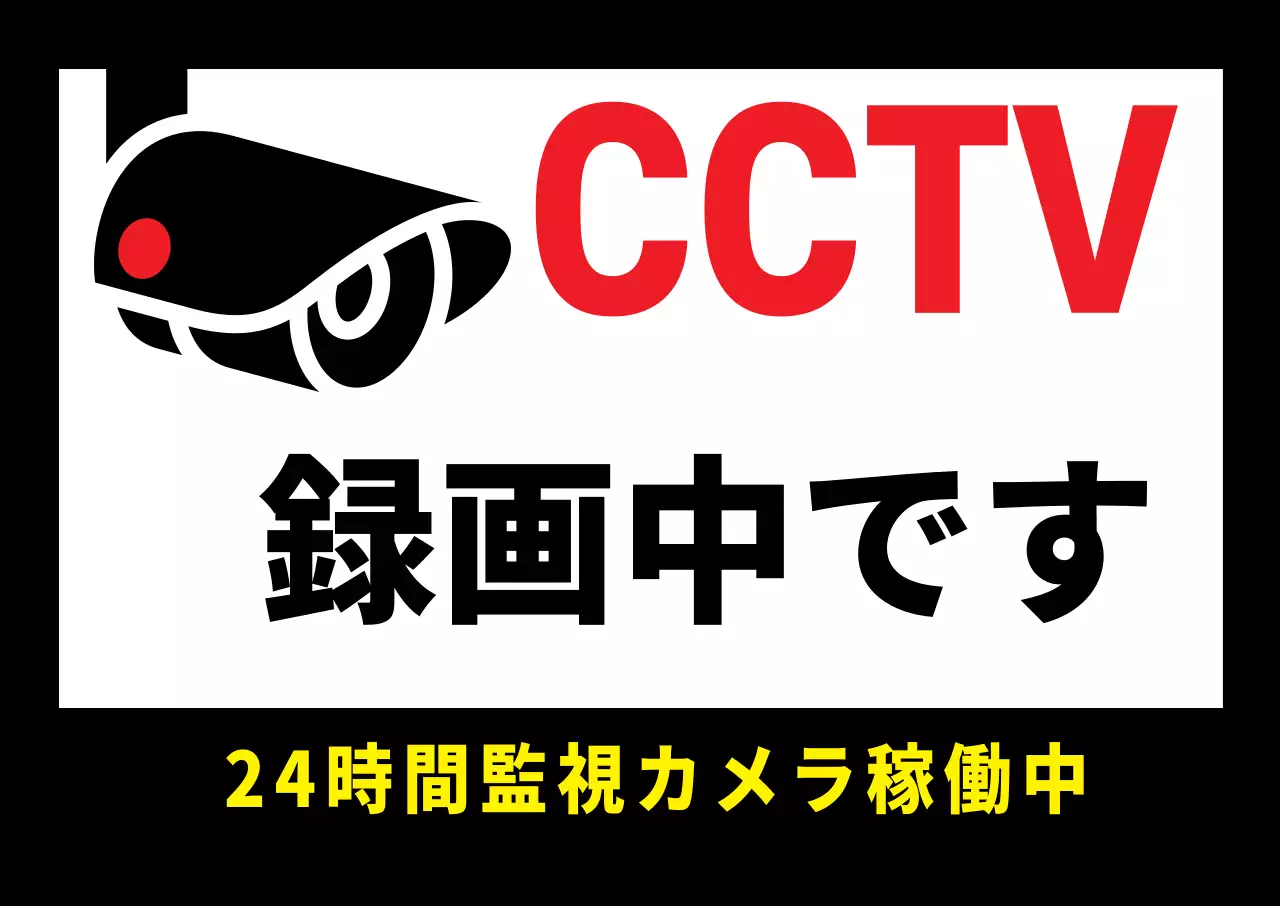 CCTV録画中
