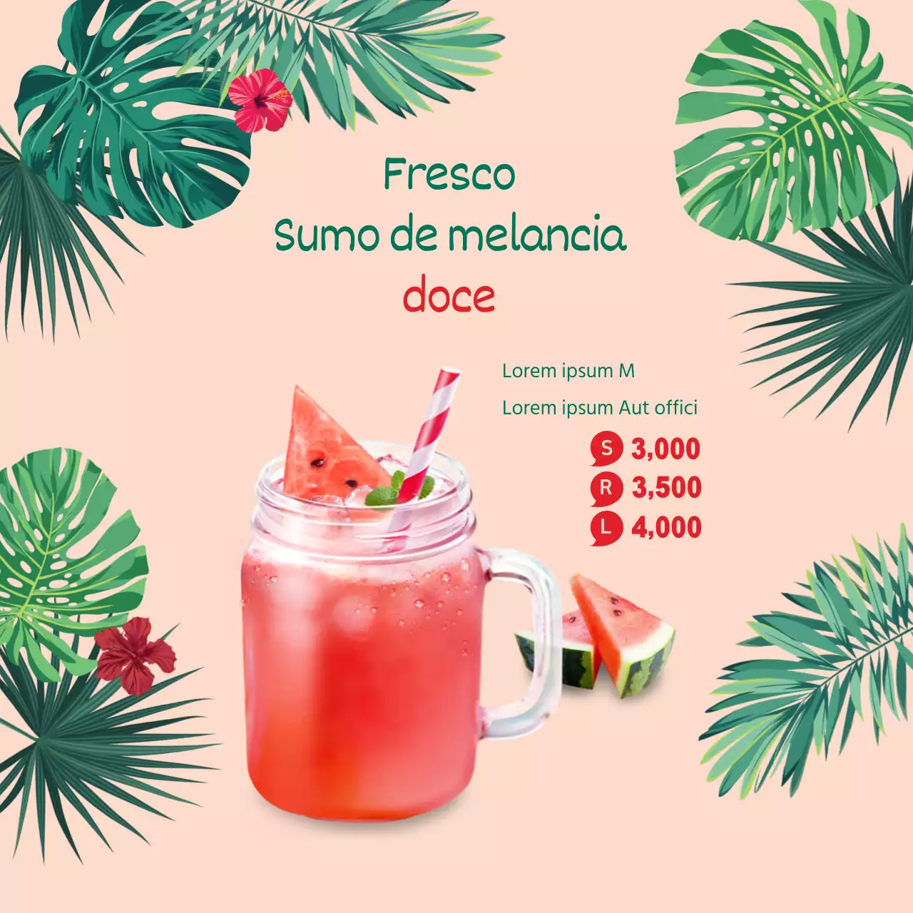 Café Summer Drinks