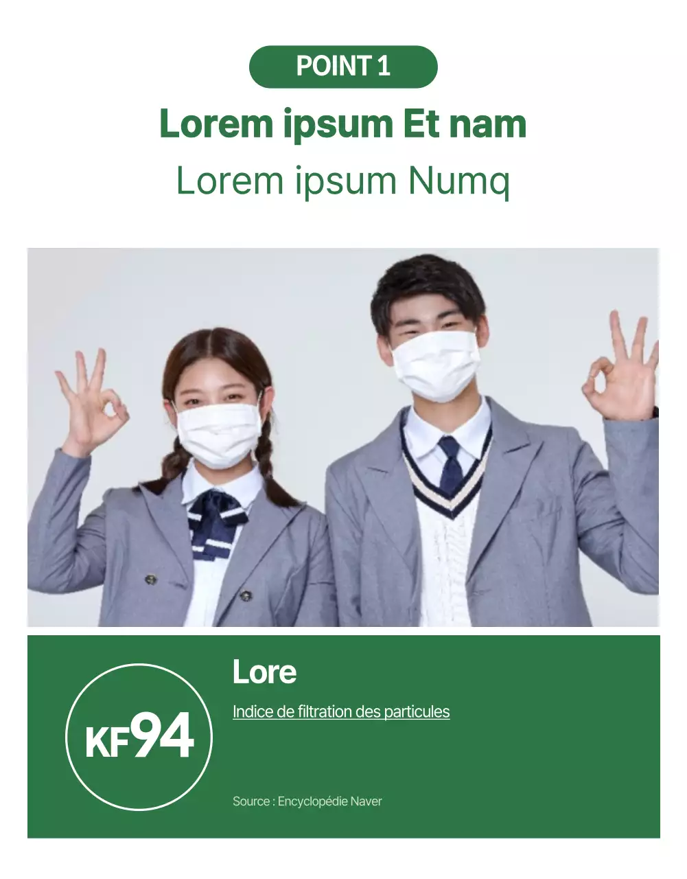 Masques contre les particules