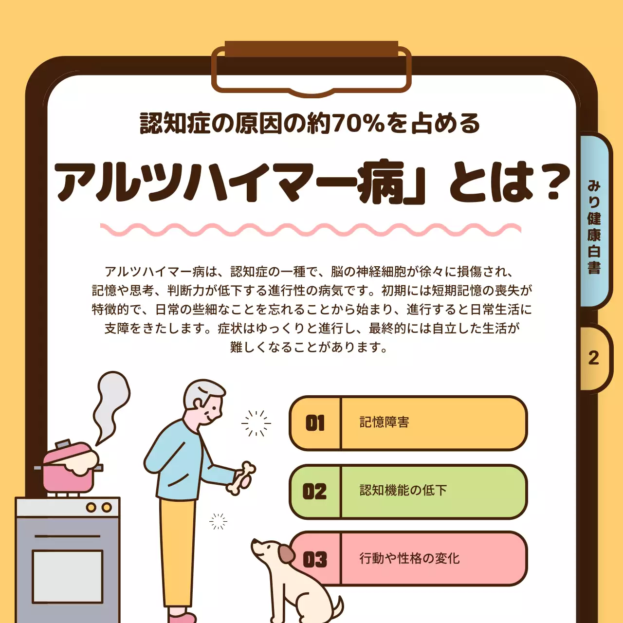 カラフル シンプル 健康 資料 Instagram カルーセル