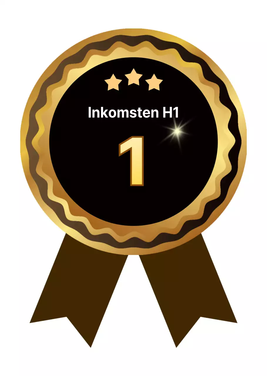 Medaille labels in goud en zwart verguld