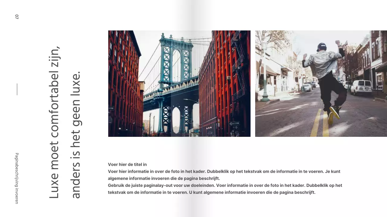 Presentatie portfolio