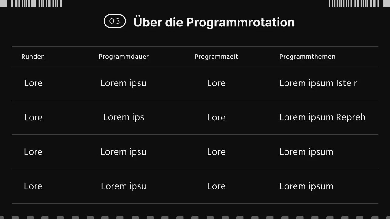 Filmkonzept in Schwarz-Weiß zur Bewerbung der Filmakademie