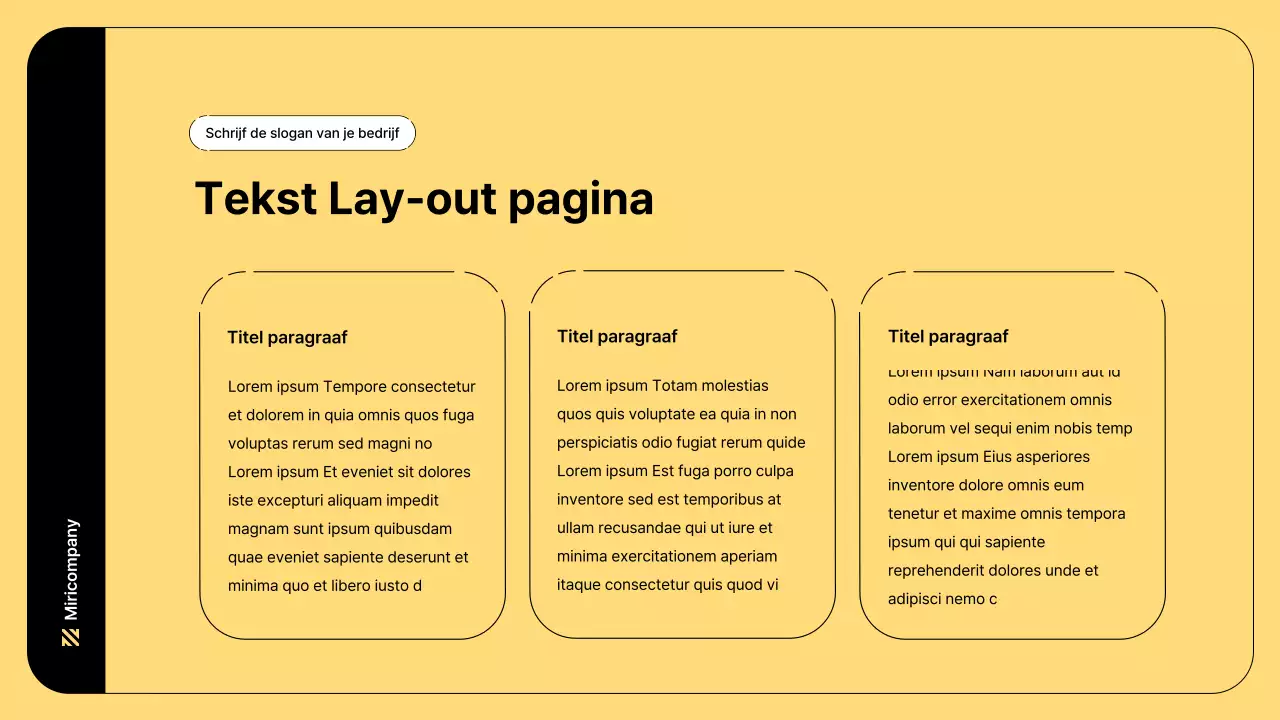 Zakelijke illustratie met eenvoudige lijnen en gele kleur