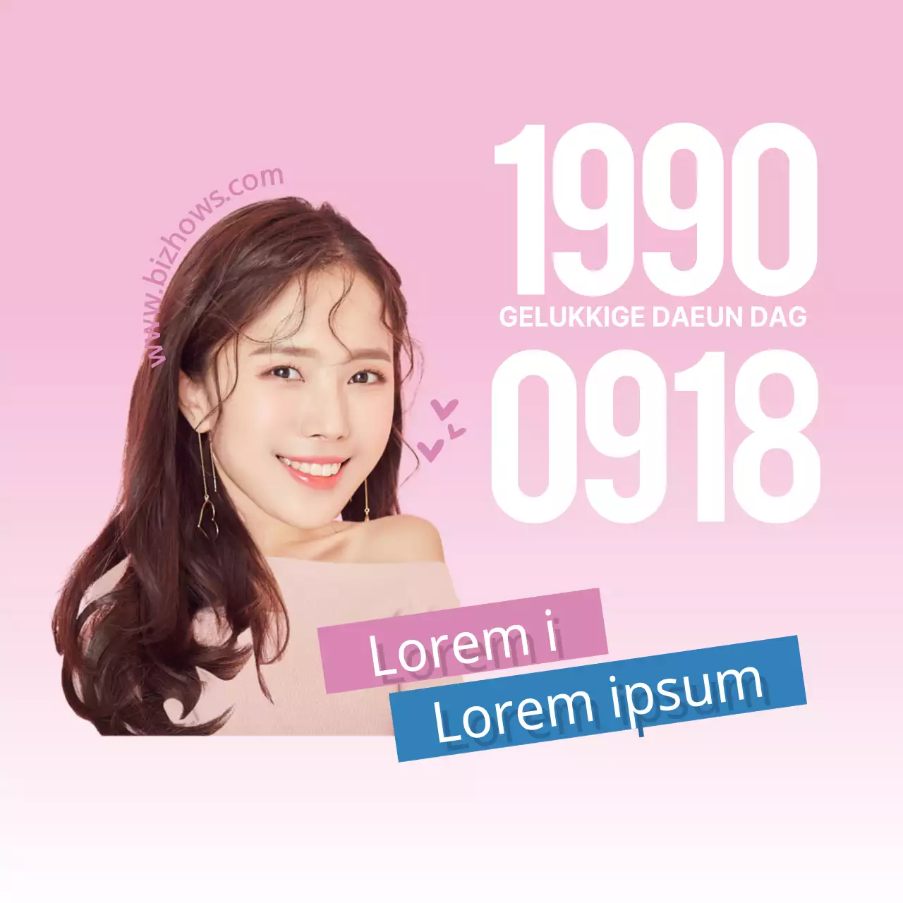 Gefeliciteerd, DaEunA