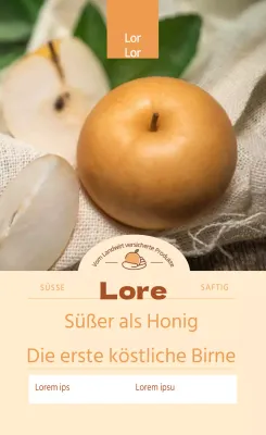 Vertikaler Aufkleber Schiff