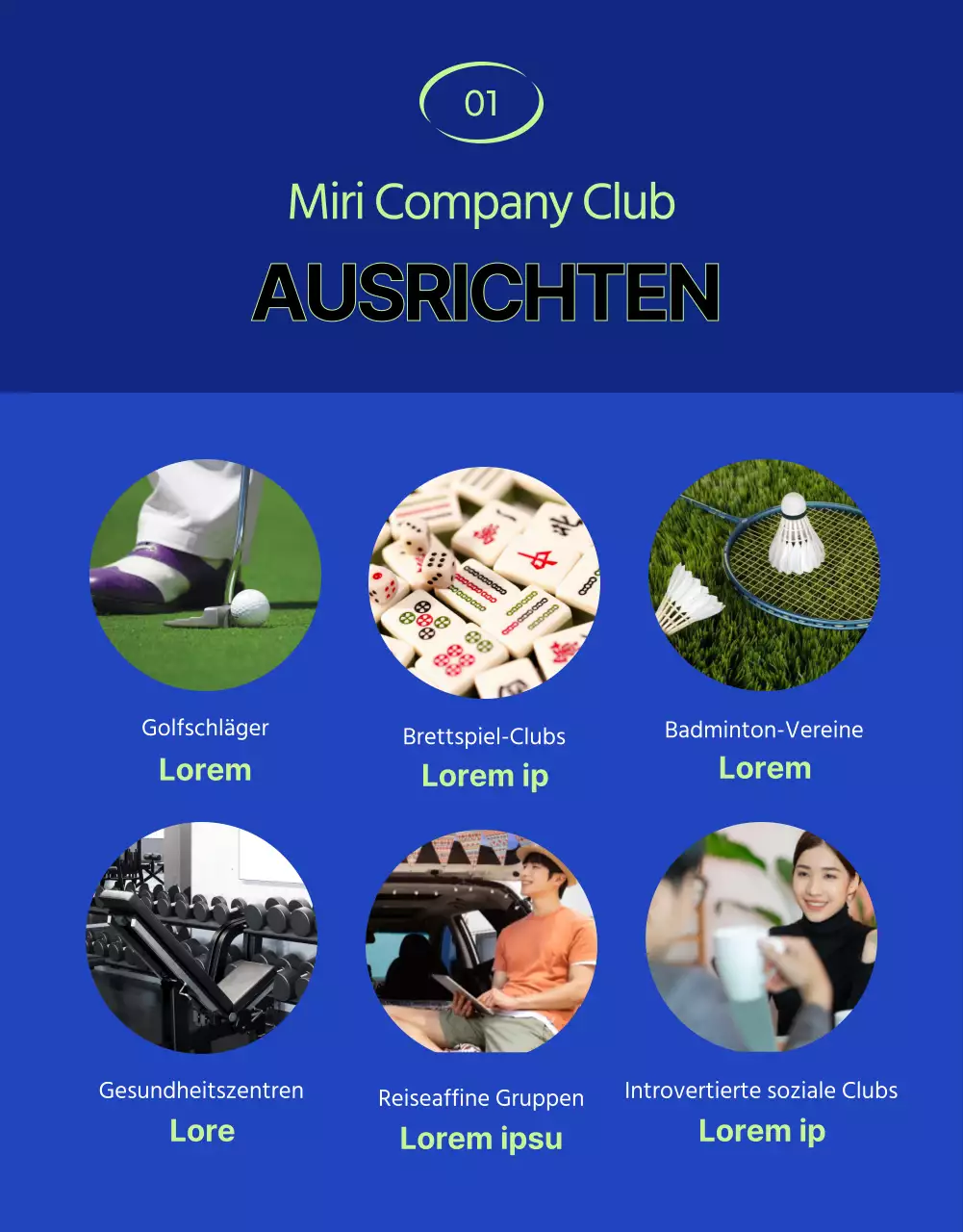 Die trendigen Arbeitsplatzclubs von Blue suchen nach neuen Mitgliedern