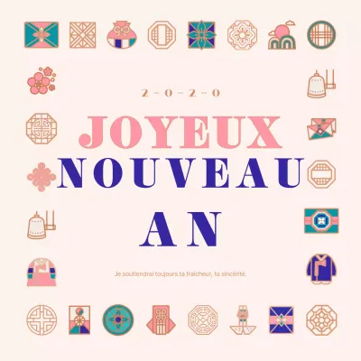 Icône traditionnelle du Nouvel An