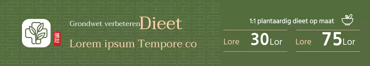 Groene acupunctuur promoten