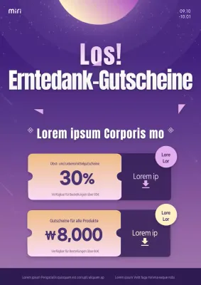 Monatlicher Rabattkupon