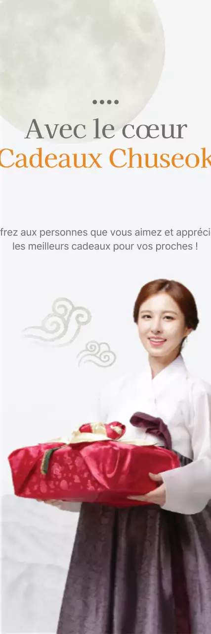 Des cadeaux sincères pour Chuseok